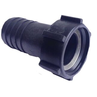 IBC Adaptor 60mm Female x 6 to 2" Barb Tail