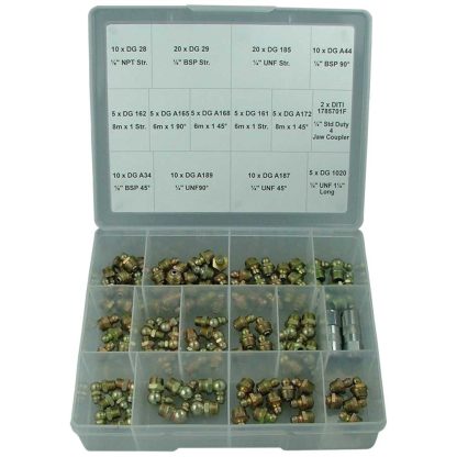 Metric Grease Nipple Assortment Kit