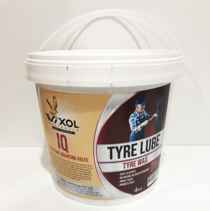 Vixol IQ Tyre Lube, Wax, Soap, Mounting Paste - 4.0KG White - Image 2