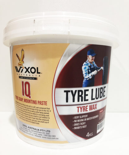 Vixol IQ Tyre Lube, Wax, Soap, Mounting Paste - 4.0KG White - Image 5
