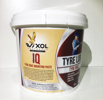 Vixol IQ Tyre Lube, Wax, Soap, Mounting Paste - 4.0KG White - Image 3