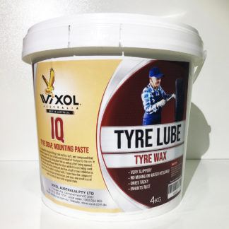 Vixol IQ Tyre Lube, Wax, Soap, Mounting Paste - 4.0KG White